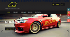 Desktop Screenshot of cougar-raceparts.com